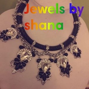 Rhinestone Necklace set